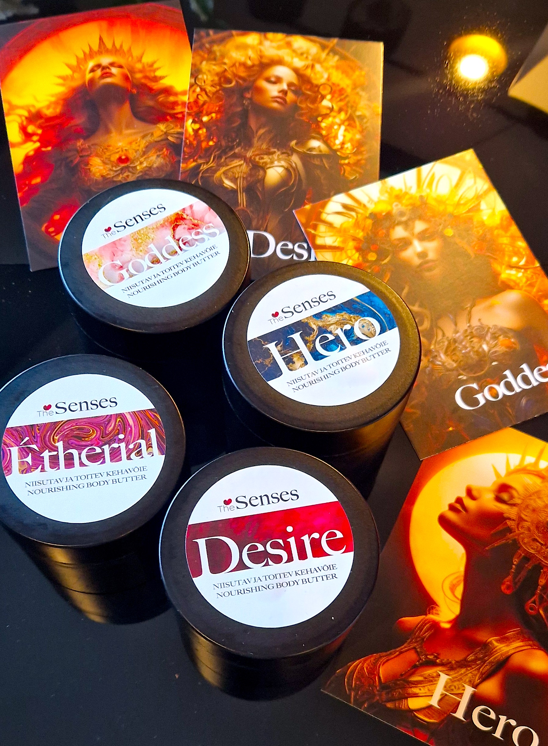 The Senses kehavõiete komplekt