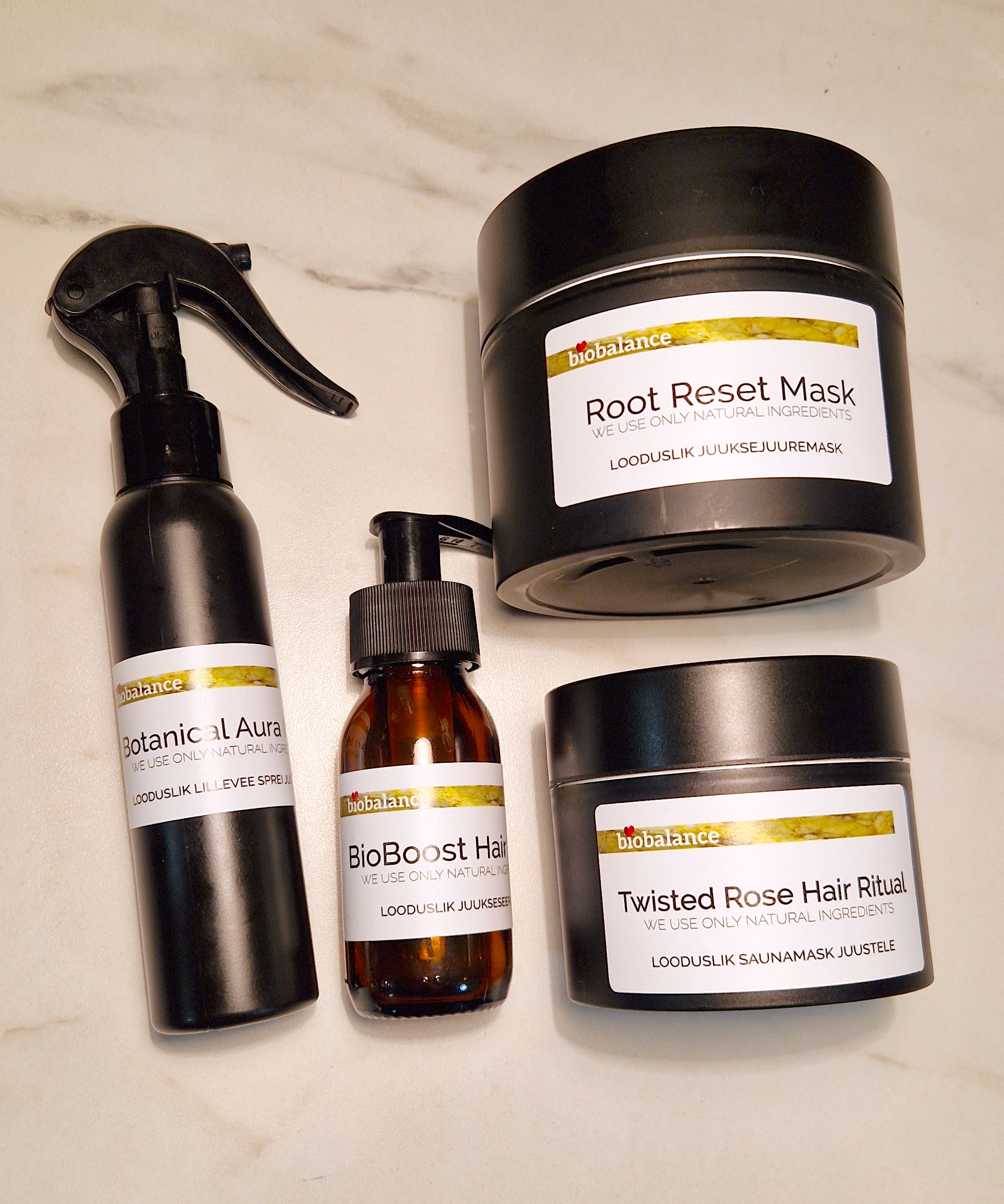 Kaunid Juuksed komplekt